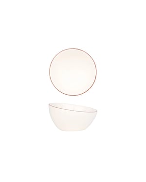 Bonna Kommetje retro porselein 8 cm (60cc) set van 6