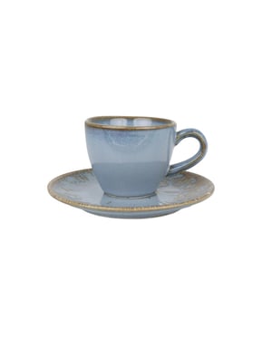 Bonna Espresso kopjes & schotel sky snell porselein set van 6