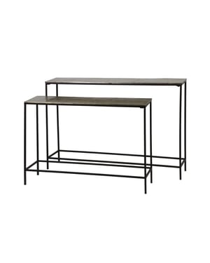 Light & Living side hartsville 119x25x80.5cm - set van 2