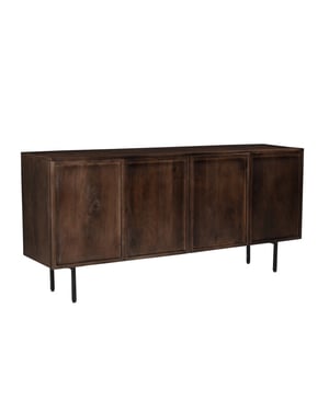 Livingfurn dressoir elan 180x75x40 cm mangohout