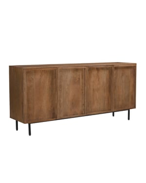 Livingfurn dressoir elan 180x75x40 cm mangohout