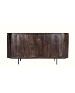 Livingfurn dressoir noor walnut 170cm mangohout / gecoat staal