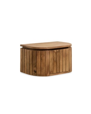 Multifurn Mokka nachtkastje hangend