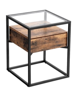 Furnilux Bijzettafel drift - 43x43x54 cm