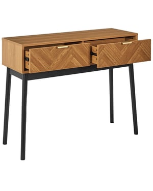 Home Deco Factory Sidetable bijzettafel felix 35x100x80 cm art deco consoletafel