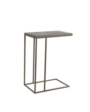 Light & Living bijzettafel chisa 45x30x62cm -