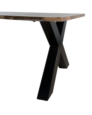 Home67 Eettafel mats 240 cm x poot boomstamblad