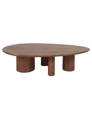 Home67 Salontafel amir 140 x 80 cm mangohout