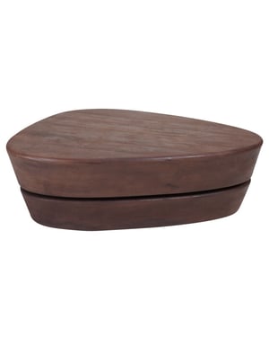 Home67 Salontafel kiva 107 x 80 cm espresso mangohout