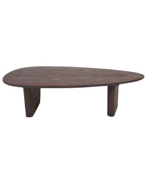 Home67 Salontafel rudo 135 x 75 cm espresso mangohout