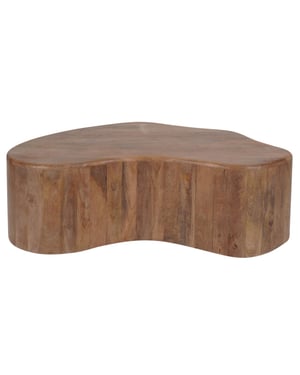 Home67 Salontafel zina 107 x 80 cm mangohout