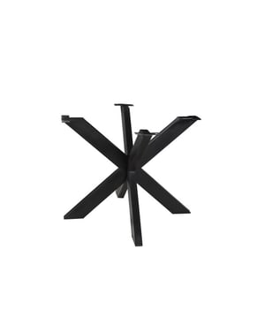 Livingfurn tafelpoten spider leg just leg for round 130 cm gecoat staal