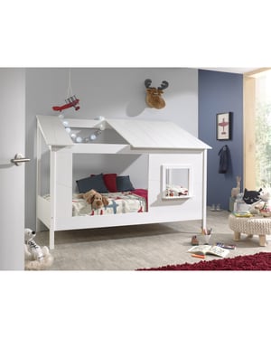 Lucevi housebed 26 huisbed 90 x 200 cm lattenbodem rollend 16 latten 90 x