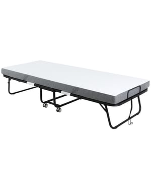 4goodz Homcom logeerbed opklapbaar 1-persoons 200x75x42.5 cm tot 150 kg