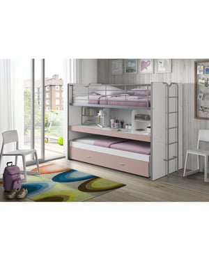 Lucevi bonny stapelbed 90x200cm licht