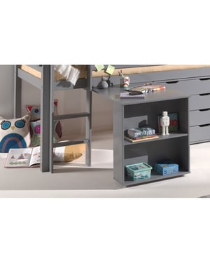 Lucevi pino bureau bijpassend bij pino halfhoogslaper 94x68x72 cm