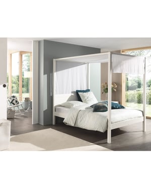 Lucevi pino hemelbed 140 x 200 cm pino textielset voor bed pihb1414
