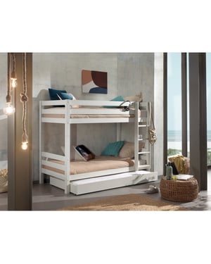 Lucevi pino stapelbed h160cm 90 x 200 cm pino rolbed