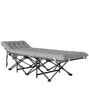 4goodz Veldbed campingbed met matras tot 150 kg gebruikersgewicht