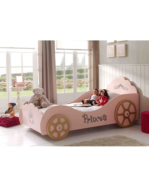 Lucevi carbeds princess pinky bed 90 x 200 cm matras basic cool 90 x 200