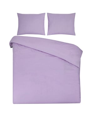 DoubleDry Dekbedovertrek 100% natuurlijk katoen lits jumeaux 240x200/220 cm +
