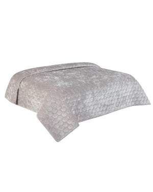 Unique Living bedsprei peggy 240x280cm light grey