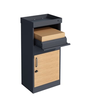 4gardenz ® staande pakketbrievenbus xxl met slot pakketbox extra groot