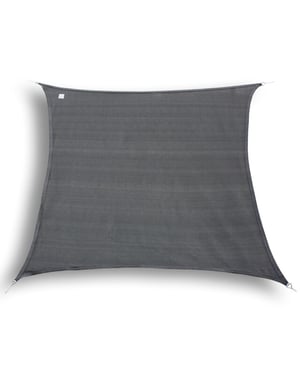 Hanse® Schaduwdoek vierkant waterdoorlatend 4,5x4,5 m zonnedoek