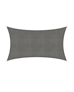 Kopu ® schaduwdoek rechthoek 280 gram waterdoorlatend 2x4 m -