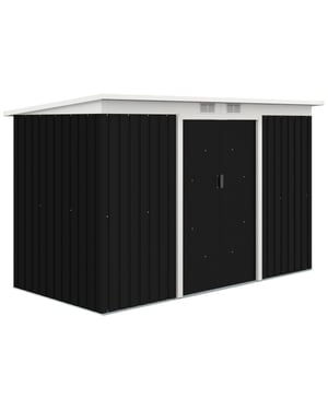 4goodz Outsunny gereedschapsschuur met schuifdeur 130x277x173 cm