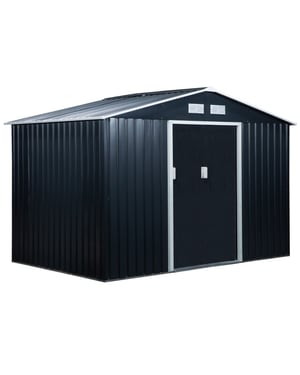 4goodz Outsunny tuinhuis gereedschapsschuur met bodemframe