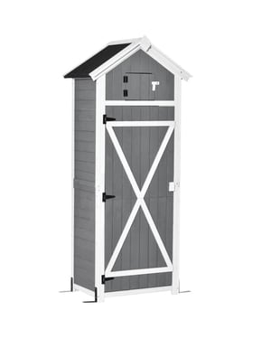 4goodz Outsunny tuinkast houten berging 182cm -