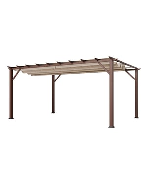 Paragon Outdoor Aluminium paviljoen florence 1116 350x505x236 cm donker