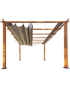 Paragon Outdoor Aluminium paviljoen pergola 350x350x235 cm