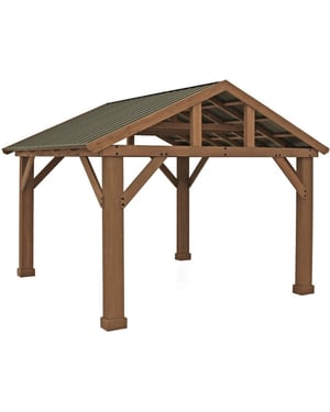 Westmann Houten paviljoen yukon 1412 366x427x330 cm -