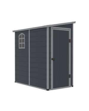 Westmann Kunststof aanbouw tuinschuur hortus m -111x191x194cm -
