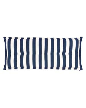 Kopu ® mila navy blue 120 cm hoogwaardig bankkussen gestreept