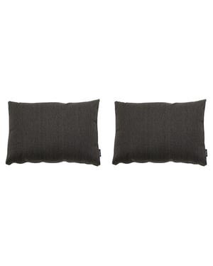 Madison lounge profi-line dark grey canvas eco+ ca. 40x60 cm set van 2