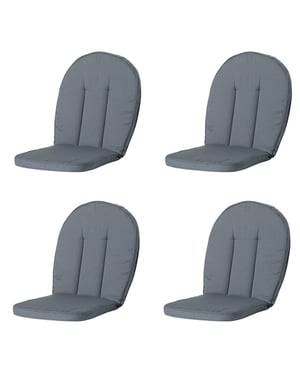Madison tuinkussen kettler comfort/prince rib grey ca. 105x52 cm set van
