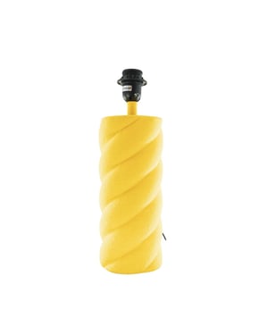 House Vitamin Table lamp ceramics neon yellow e27- 12x12x28cm