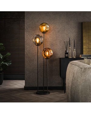 Hoyz vloerlamp 3x Ø25 stellar artic