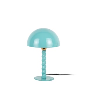 Leitmotiv tafellamp prisa turquoise blue
