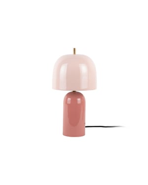 Leitmotiv tafellamp rico tan rose & soft pink