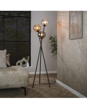 Hoyz vloerlamp multi globe 3-lichts artic