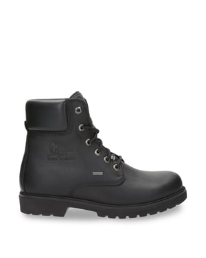 Panama Jack 03 GTX C2 Heren Zwarte Waterdichte Leren Enkellaarsjes