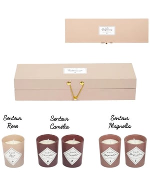 WDMT Kaarsen cadeaubox 5-delig