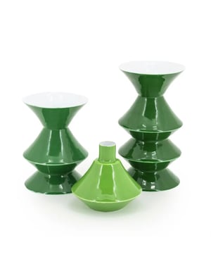 Furnilux Kaarsenhouder set van 3 yack - 10x10x19 cm