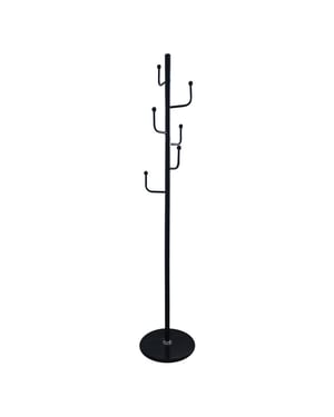 Furnilux Kapstok staand /zwart marmeren voet 37 x 176 cm