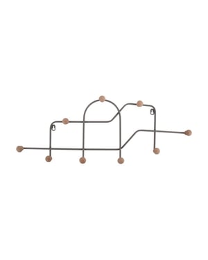 Present Time coat rack maze cool grey