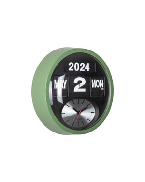 Karlsson wandklok rond flip jungle Ø32,6cm
